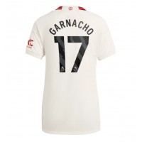 Dámy Fotbalový dres Manchester United Alejandro Garnacho #17 2023-24 Třetí Krátký Rukáv